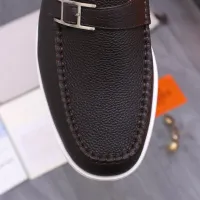$102.00 USD Hermes Leather Shoes For Men #1407771