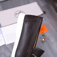 $102.00 USD Hermes Leather Shoes For Men #1407771