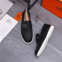 $102.00 USD Hermes Leather Shoes For Men #1407775