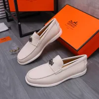 $102.00 USD Hermes Leather Shoes For Men #1407778