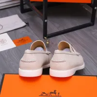 $102.00 USD Hermes Leather Shoes For Men #1407778