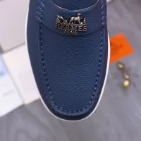 $102.00 USD Hermes Leather Shoes For Men #1407785