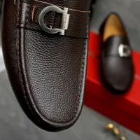 $82.00 USD Salvatore Ferragamo Leather Shoes For Men #1407790