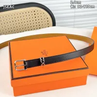 $52.00 USD Hermes AAA Quality Belts For Women #1407954