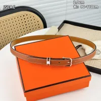 $52.00 USD Hermes AAA Quality Belts For Women #1407956