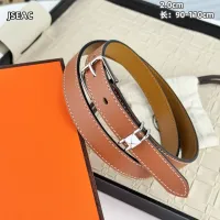 $52.00 USD Hermes AAA Quality Belts For Women #1407956