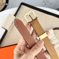 $52.00 USD Hermes AAA Quality Belts For Women #1407957