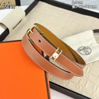 $52.00 USD Hermes AAA Quality Belts For Women #1407957