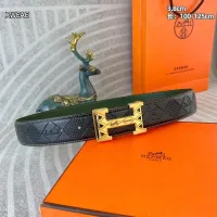 $60.00 USD Hermes AAA Quality Belts For Men #1408146