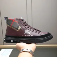 $85.00 USD Burberry High Tops Shoes For Men #1408222