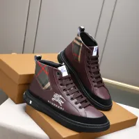 $85.00 USD Burberry High Tops Shoes For Men #1408222