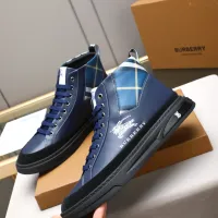 $85.00 USD Burberry High Tops Shoes For Men #1408223
