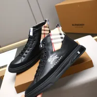 $85.00 USD Burberry High Tops Shoes For Men #1408224