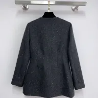 $118.00 USD Chanel Coats Long Sleeved For Women #1408330