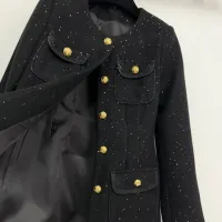 $118.00 USD Chanel Coats Long Sleeved For Women #1408332