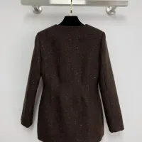 $118.00 USD Chanel Coats Long Sleeved For Women #1408333