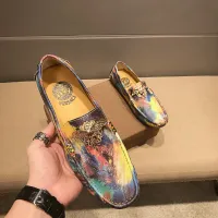 $76.00 USD Versace Leather Shoes For Men #1408363