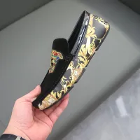 $72.00 USD Versace Leather Shoes For Men #1408366