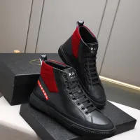 $82.00 USD Prada High Top Shoes For Men #1408404