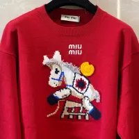 $102.00 USD MIU MIU Sweaters Long Sleeved For Women #1408444