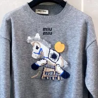 $102.00 USD MIU MIU Sweaters Long Sleeved For Women #1408445