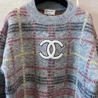 $108.00 USD Chanel Sweaters Long Sleeved For Women #1408449