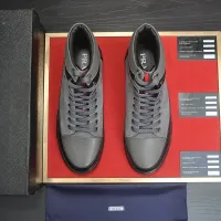 $92.00 USD Prada High Top Shoes For Men #1408513