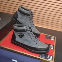$92.00 USD Prada High Top Shoes For Men #1408513