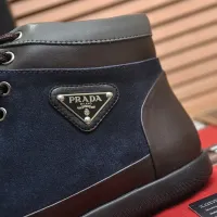$92.00 USD Prada High Top Shoes For Men #1408514