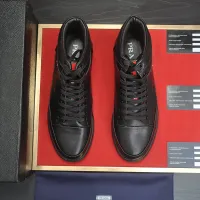 $92.00 USD Prada High Top Shoes For Men #1408515