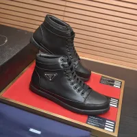 $92.00 USD Prada High Top Shoes For Men #1408515