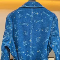 $105.00 USD Chanel Coats Long Sleeved For Women #1408592