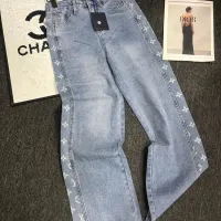 $72.00 USD Louis Vuitton LV Jeans For Women #1408607