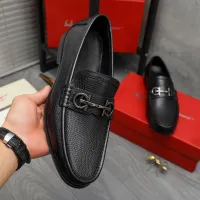 $85.00 USD Salvatore Ferragamo Leather Shoes For Men #1408684