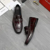 $85.00 USD Salvatore Ferragamo Leather Shoes For Men #1408685