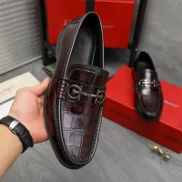 $85.00 USD Salvatore Ferragamo Leather Shoes For Men #1408685