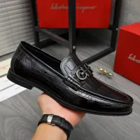 $85.00 USD Salvatore Ferragamo Leather Shoes For Men #1408686
