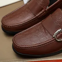 $88.00 USD Salvatore Ferragamo Leather Shoes For Men #1408689