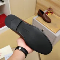 $88.00 USD Salvatore Ferragamo Leather Shoes For Men #1408689