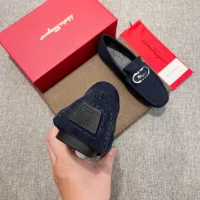 $80.00 USD Salvatore Ferragamo Leather Shoes For Men #1408697