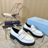 $105.00 USD Prada Leather Shoes For Men #1408698
