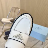 $100.00 USD Prada Leather Shoes For Women #1408699