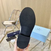 $100.00 USD Prada Leather Shoes For Women #1408699