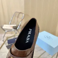 $105.00 USD Prada Leather Shoes For Men #1408700