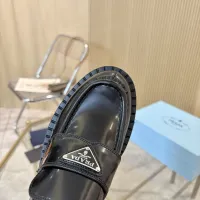 $100.00 USD Prada Leather Shoes For Women #1408703
