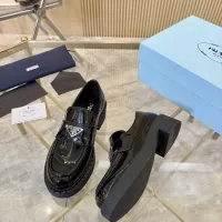 $105.00 USD Prada Leather Shoes For Men #1408704