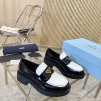 $105.00 USD Prada Leather Shoes For Men #1408706