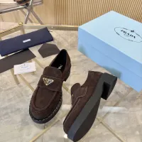 $105.00 USD Prada Leather Shoes For Men #1408708