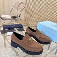 $105.00 USD Prada Leather Shoes For Men #1408710