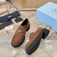 $105.00 USD Prada Leather Shoes For Men #1408710